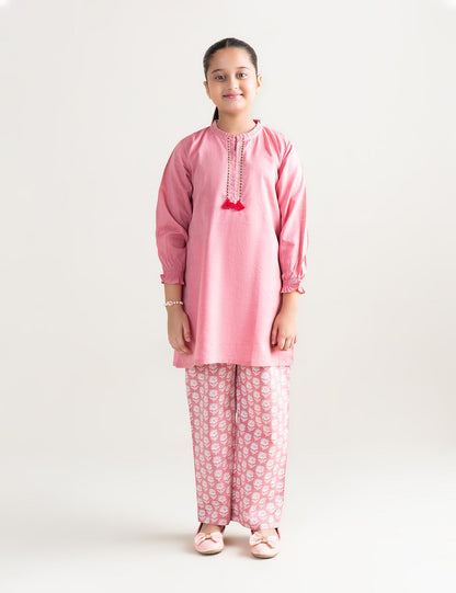 2 PIECE EMBROIDERED SUIT