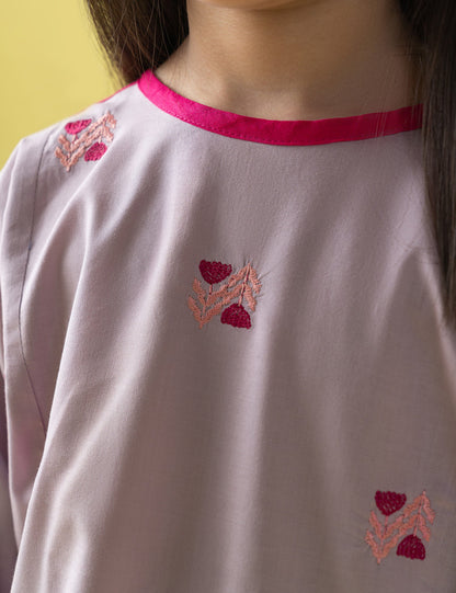 2 PIECE FUN EMBROIDERED SUIT