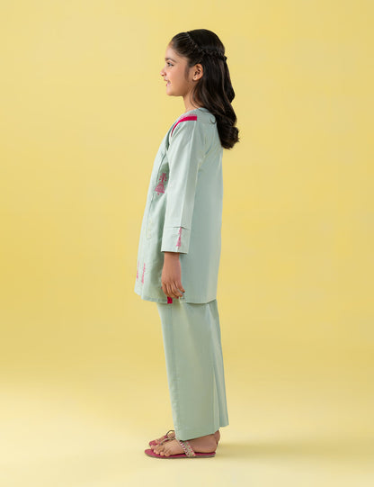 2 PIECE FUN EMBROIDERED SUIT