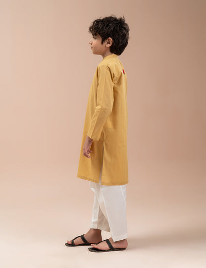 ROSE EMBROIDERED KURTA