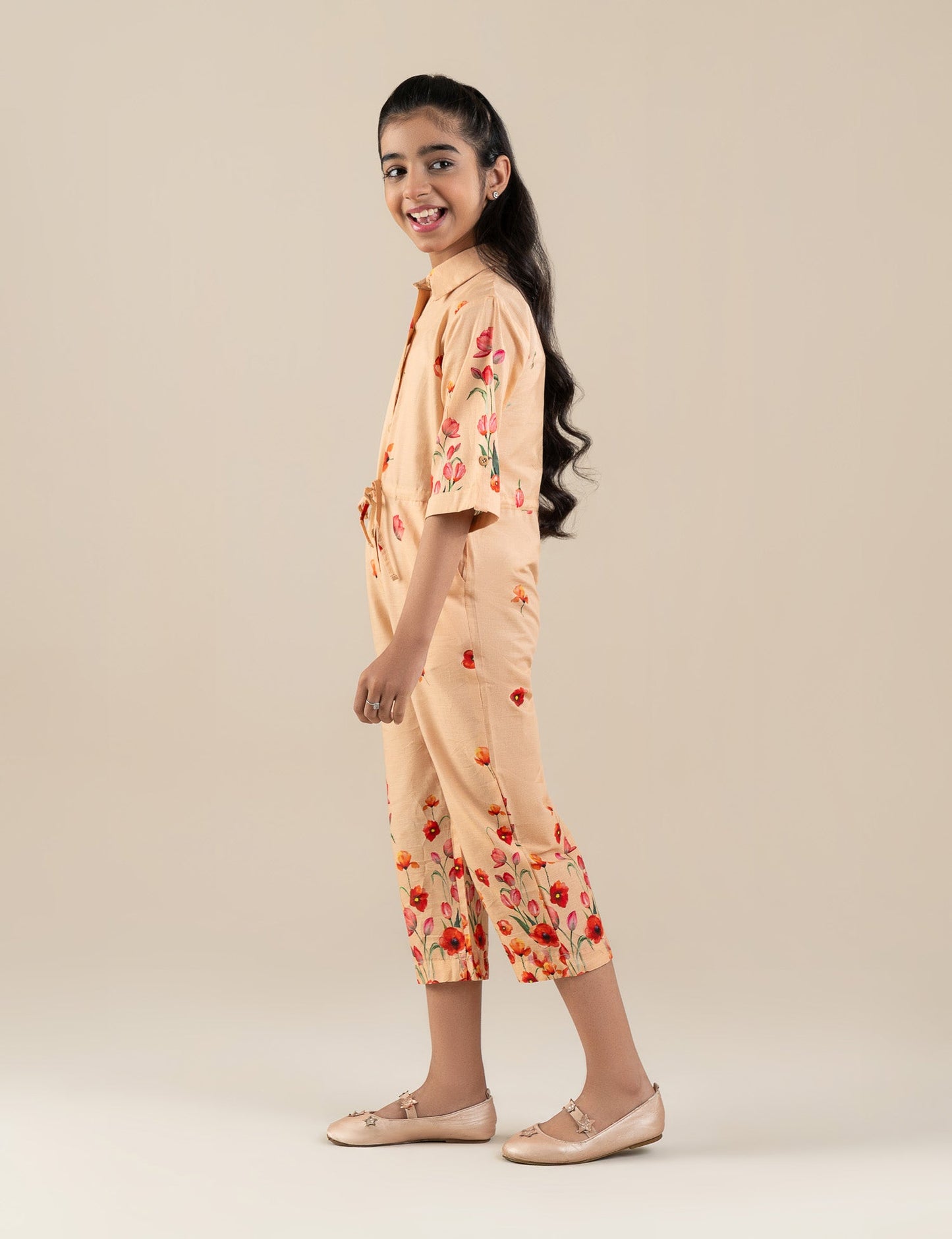 FLORAL PRINTED JUMPSUIT
