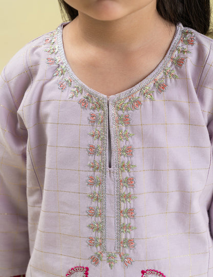 2 PIECE ETHNIC EMBROIDERED SUIT