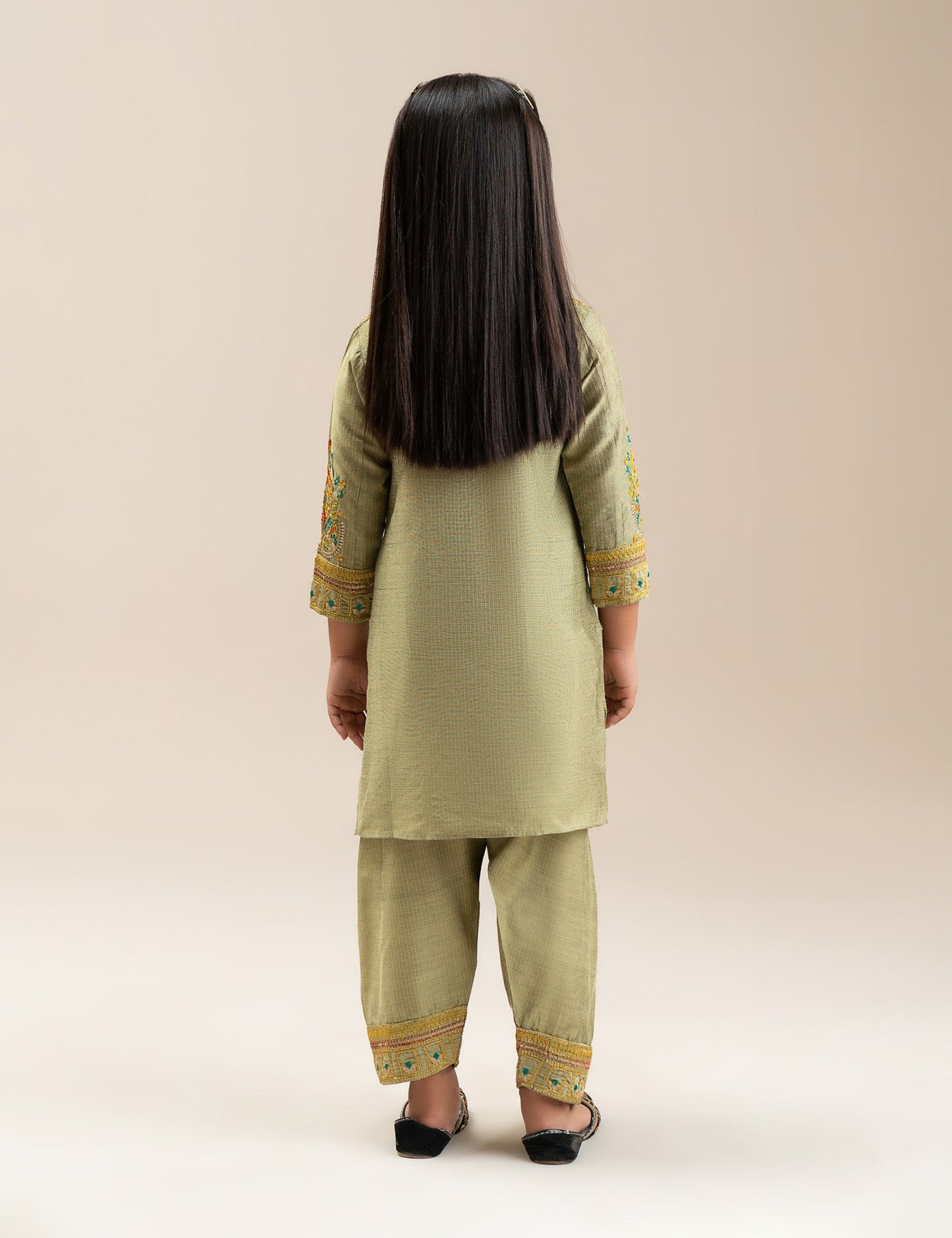 2 PIECE ETHNIC EMBROIDERED SUIT