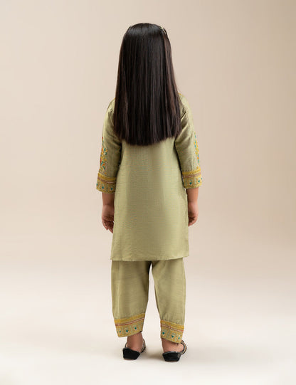 2 PIECE ETHNIC EMBROIDERED SUIT