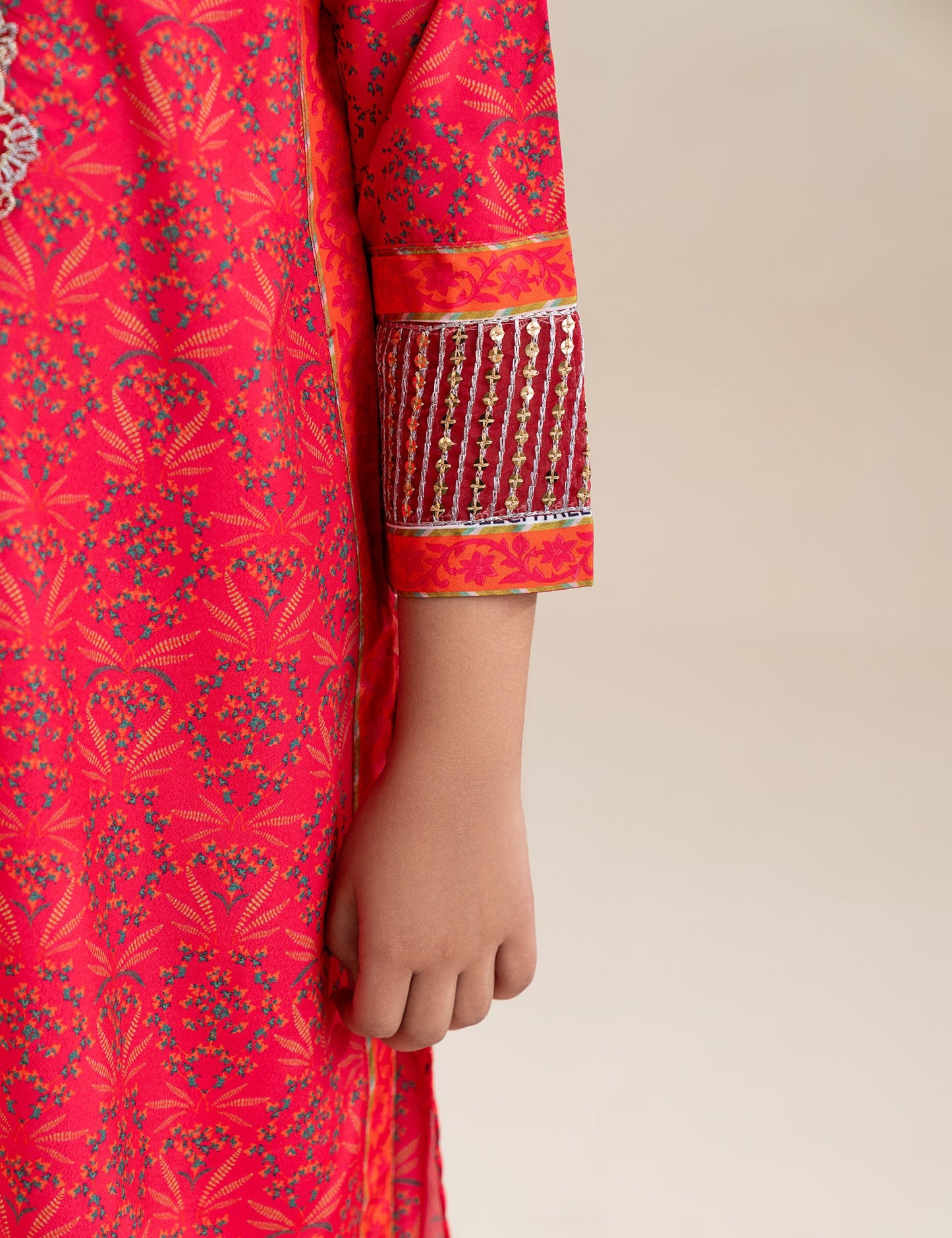 2 PIECE ETHNIC EMBROIDERED SUIT