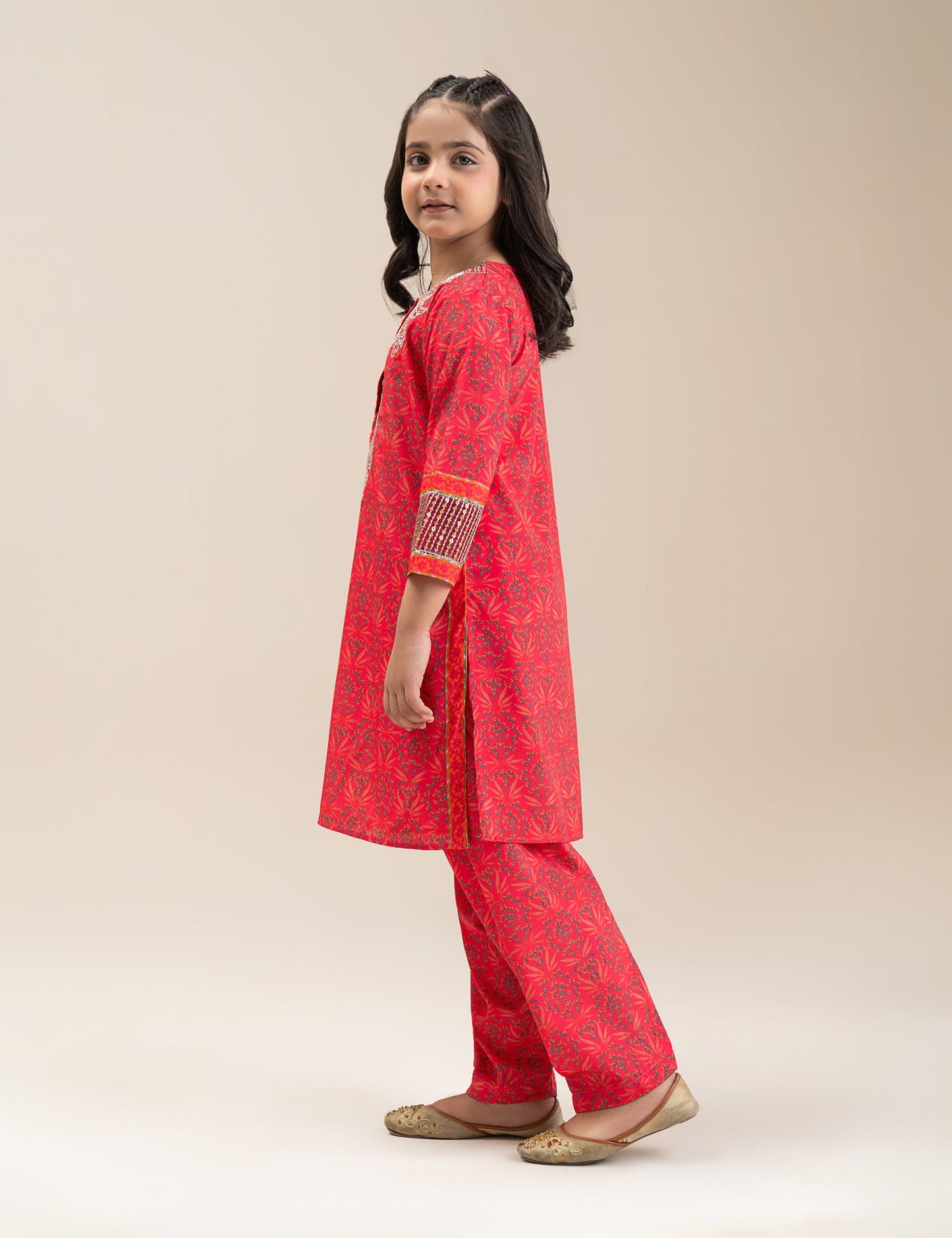 2 PIECE ETHNIC EMBROIDERED SUIT