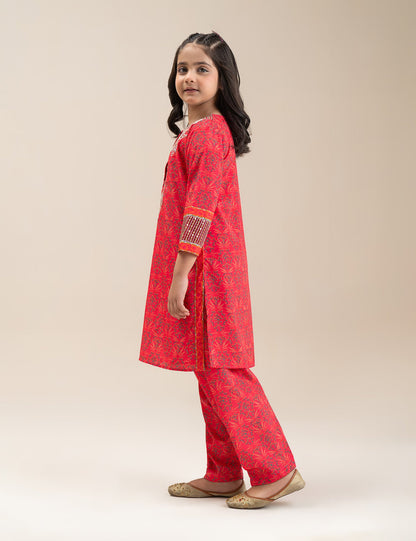 2 PIECE ETHNIC EMBROIDERED SUIT