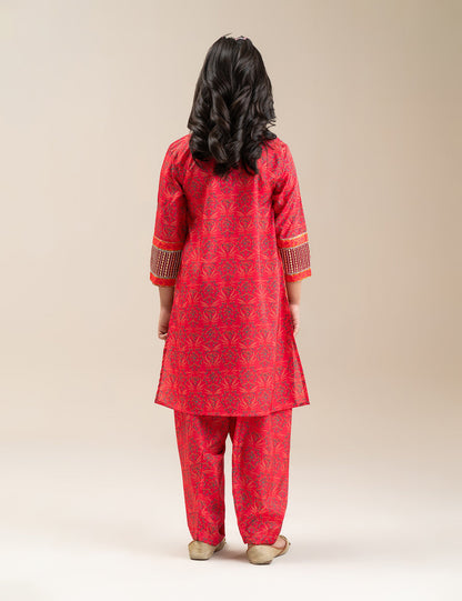 2 PIECE ETHNIC EMBROIDERED SUIT