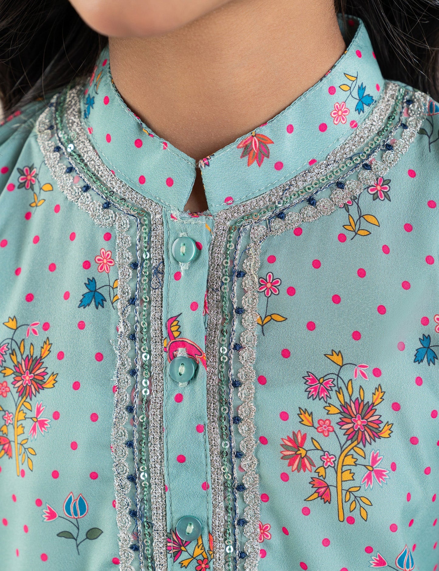 2 PIECE ETHNIC EMBROIDERED SUIT