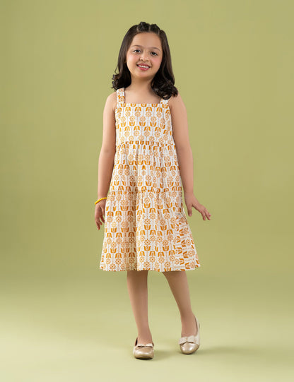 FLORAL PRINTED DRESS