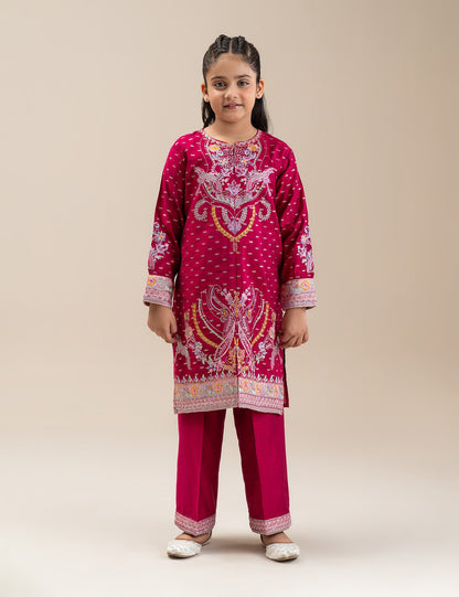 2 PIECE ETHNIC EMBROIDERED SUIT