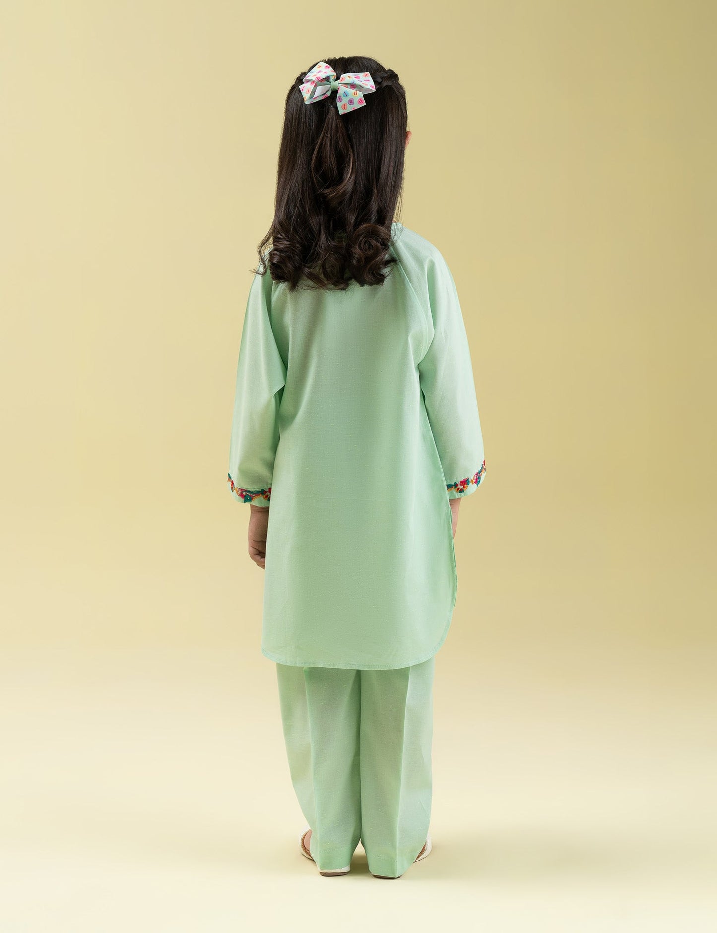 2 PIECE VIBRANT EMBROIDERED SUIT