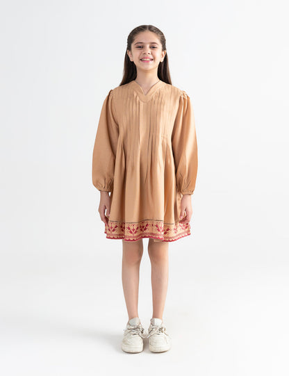EMBROIDERED DRESS
