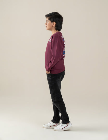 UNSTOPPABLE WHEELS GRAPHIC SWEATSHIRT