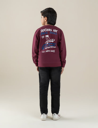 UNSTOPPABLE WHEELS GRAPHIC SWEATSHIRT