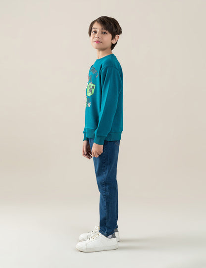 MINECRAFT GRAPHIC SWEATSHIRT