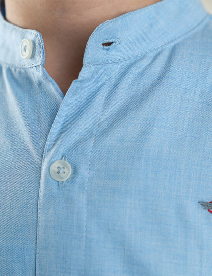 BUTTON DOWN PRINTED SHIRT