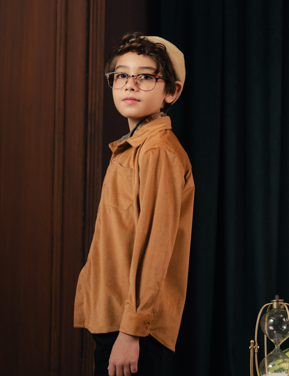 BUTTON DOWN CORDUROY SHIRT