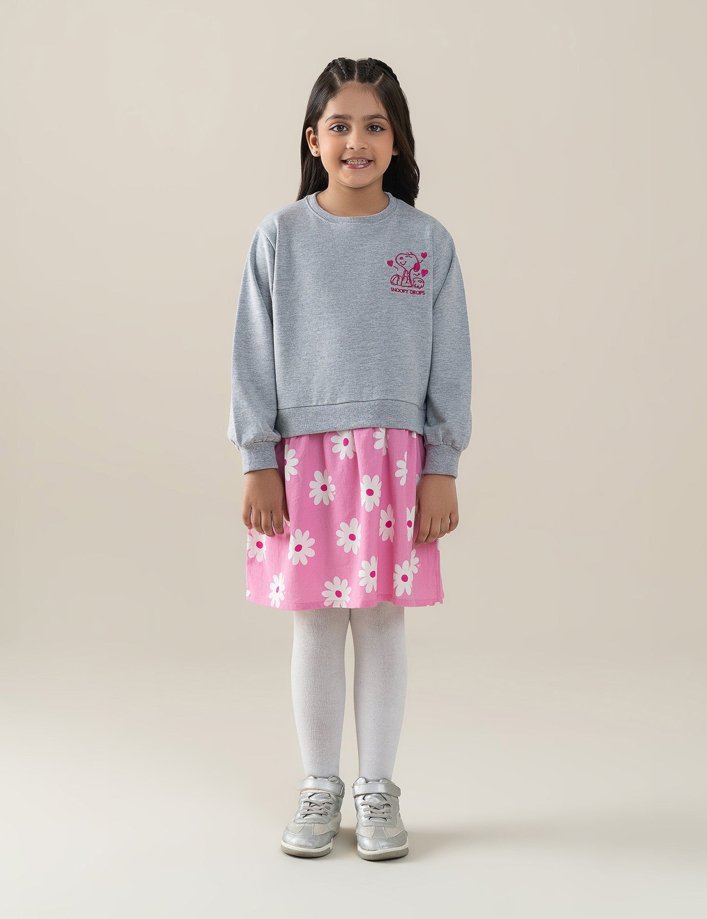 SNOOPY GRAPHIC DRESS
