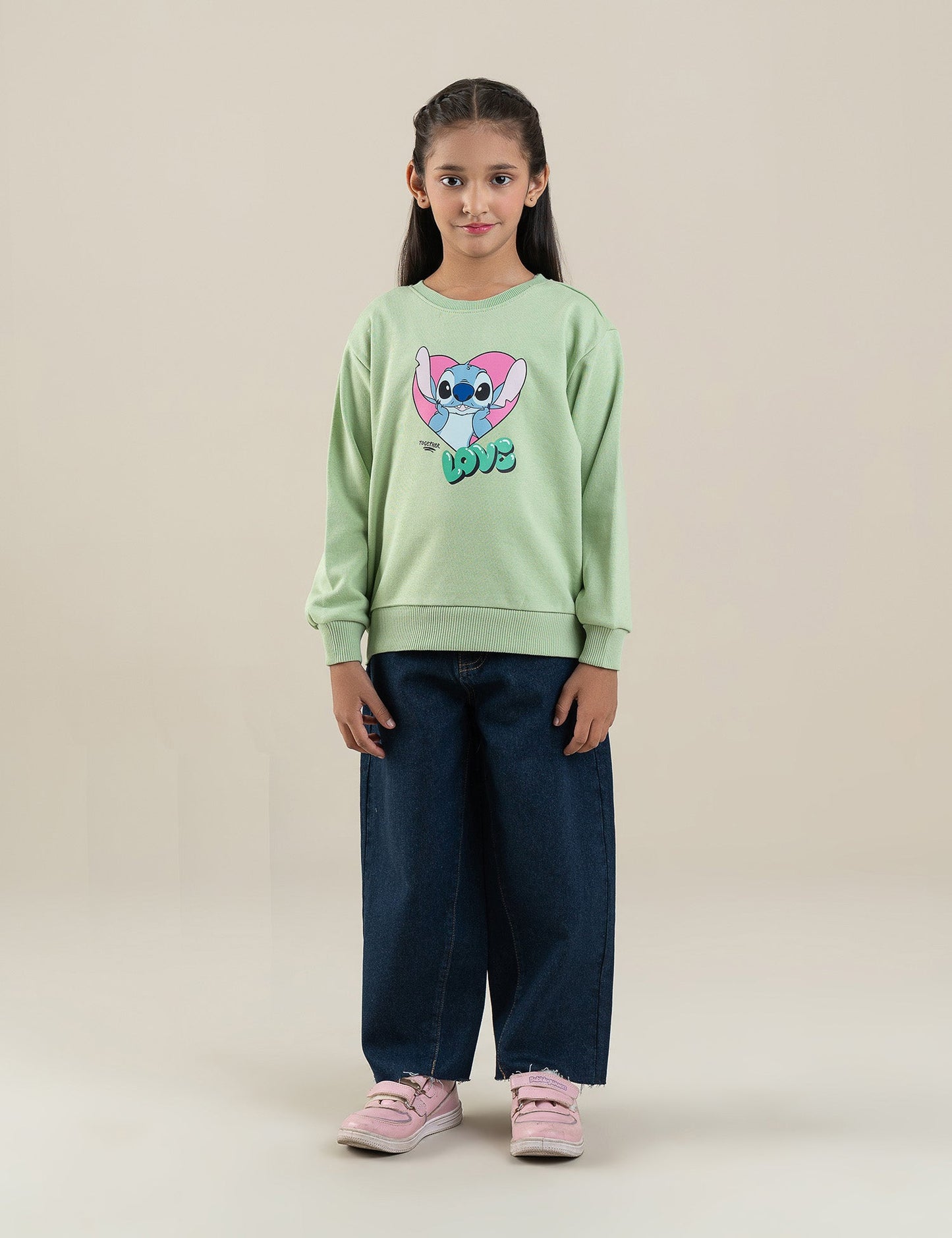 LOVE PRINTED SWEATSHIRT