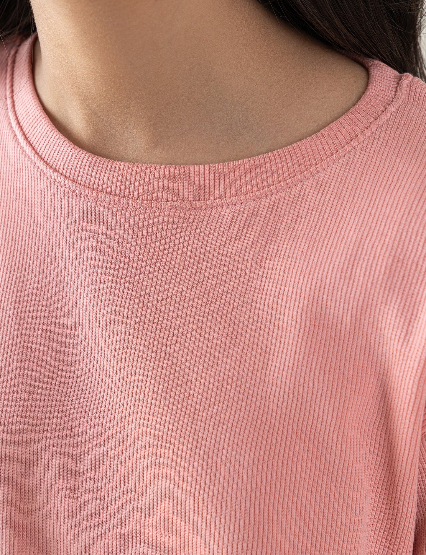 RIBBED T-SHIRT