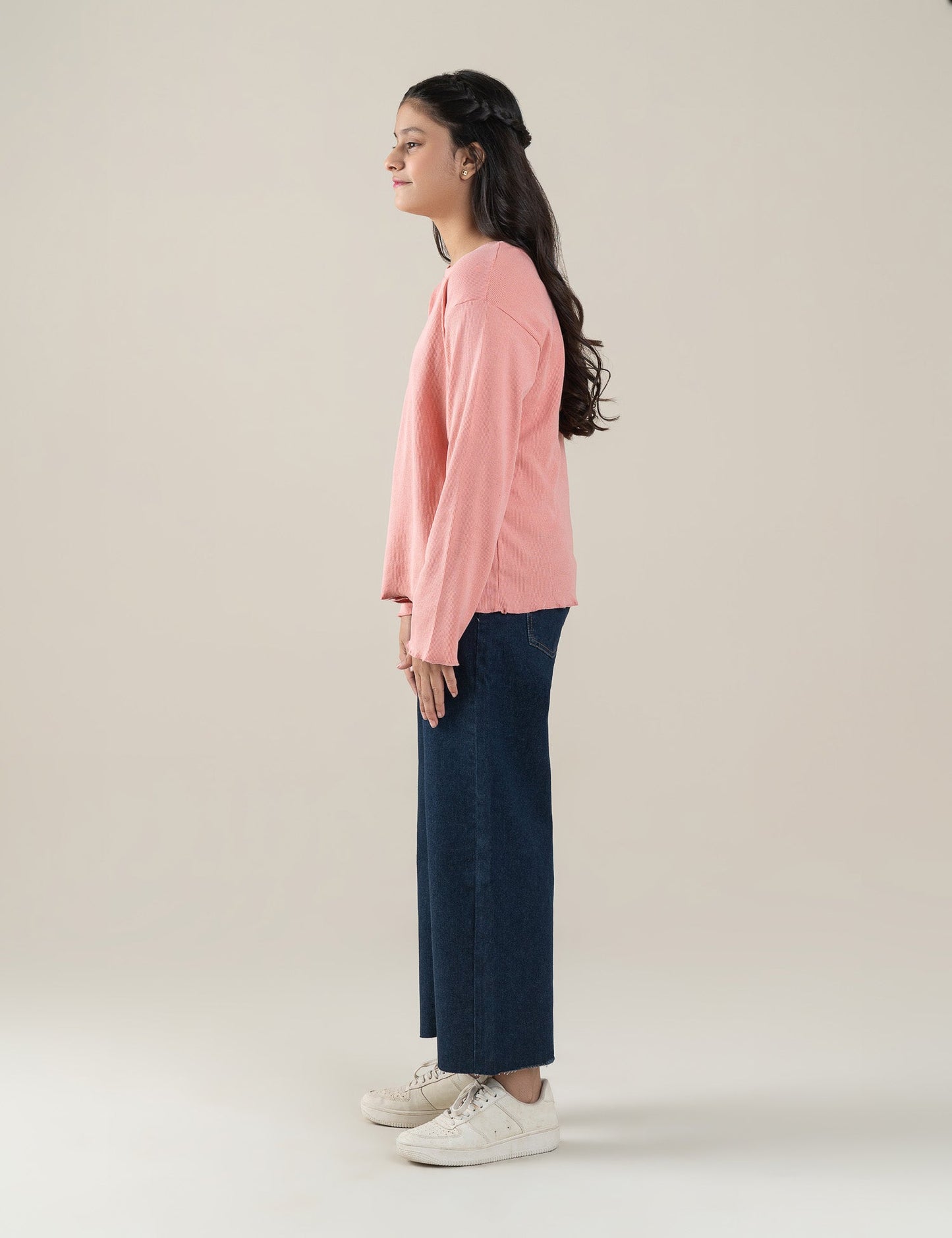 RIBBED T-SHIRT