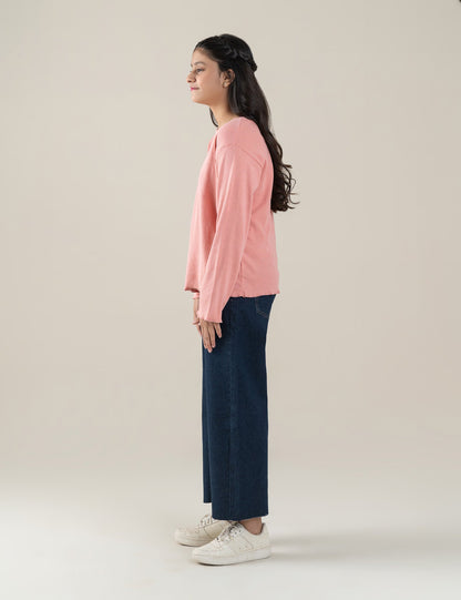 RIBBED T-SHIRT