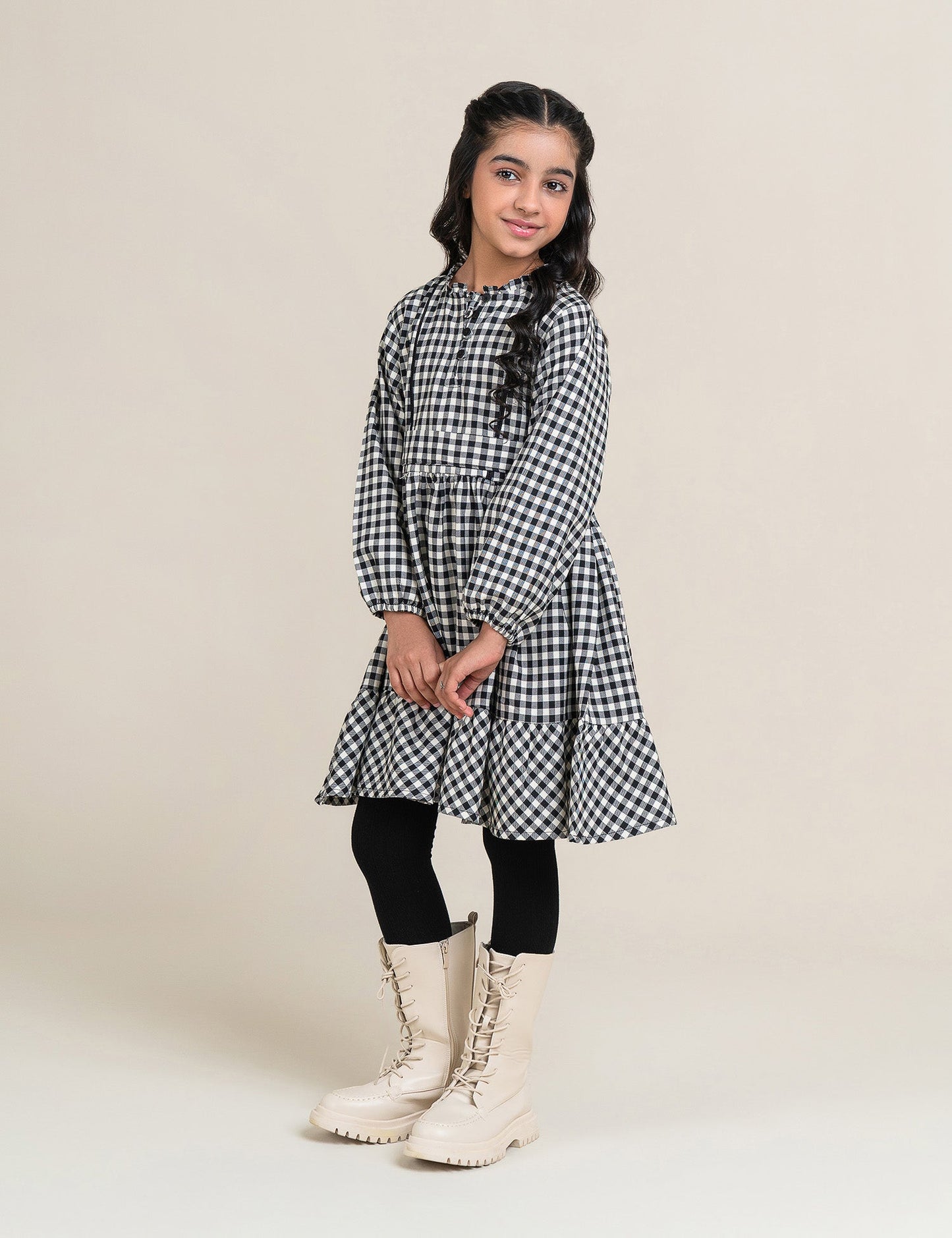 CHECKERED DRESS