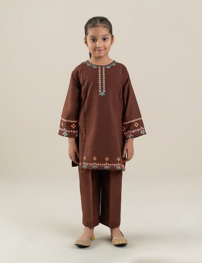 2 PIECE VIBRANT EMBROIDERED SUIT
