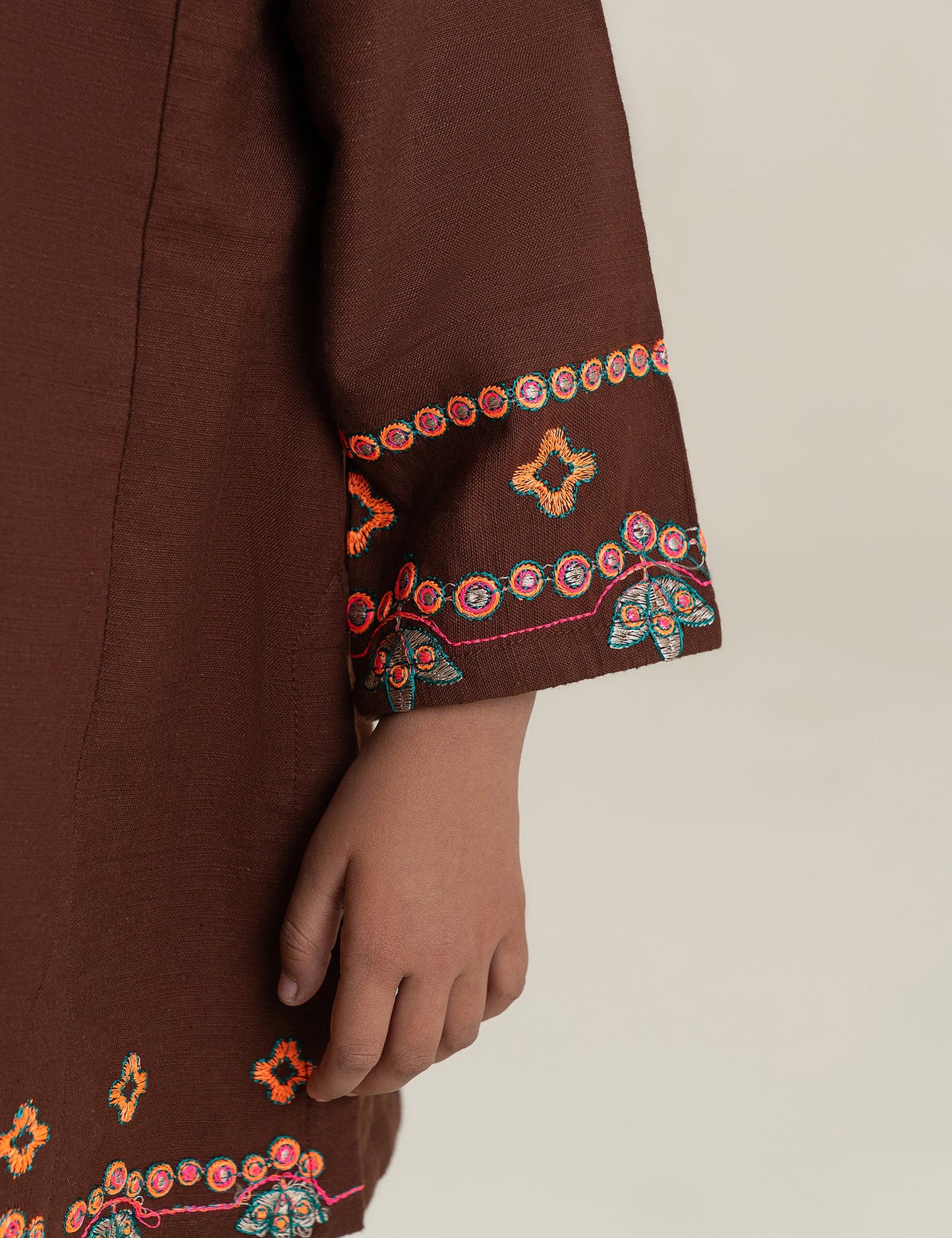 2 PIECE VIBRANT EMBROIDERED SUIT