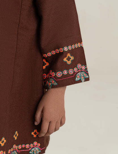 2 PIECE VIBRANT EMBROIDERED SUIT