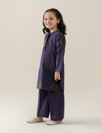 2 PIECE VIBRANT EMBROIDERED SUIT