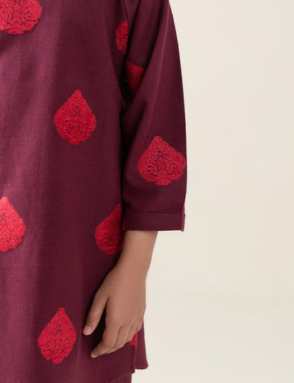 2 PIECE JACQUARD SUIT