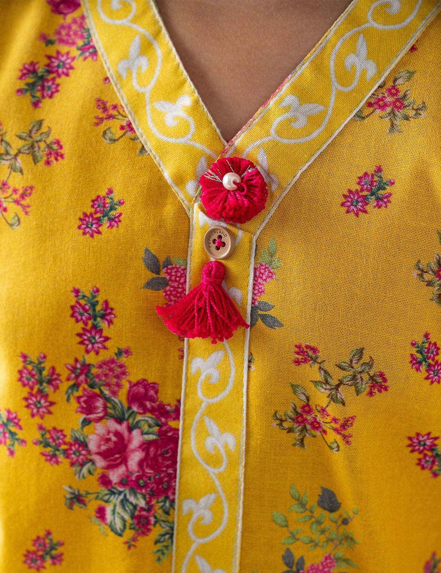 2 PIECE PRINTED SUIT
