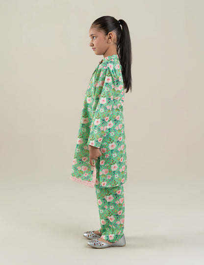 2 PIECE FLORAL PRINTED SUIT