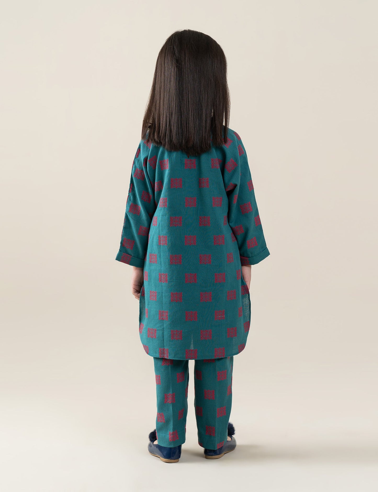 2 PIECE STYLISED JACQUARD SUIT