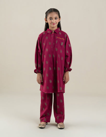 2 PIECE GEORGETTE PRINTED SUIT