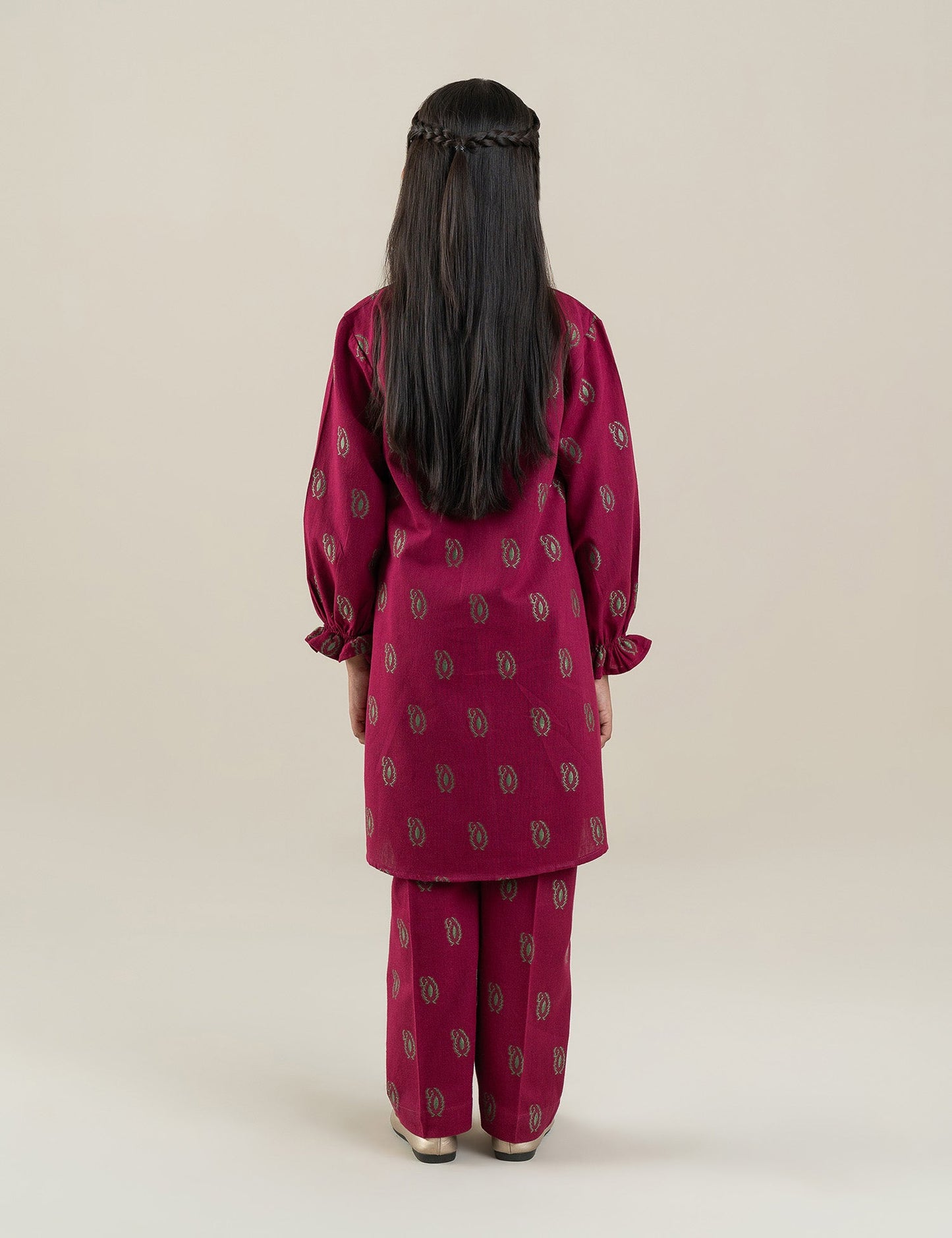 2 PIECE GEORGETTE PRINTED SUIT