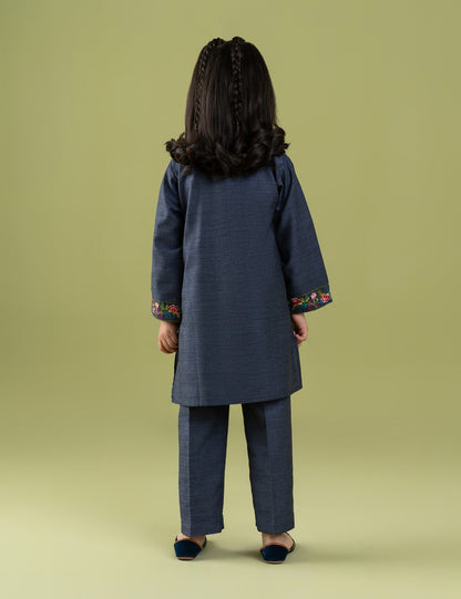 2 PIECE VIBRANT EMBROIDERED SUIT