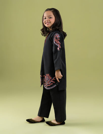 2 PIECE VIBRANT EMBROIDERED SUIT