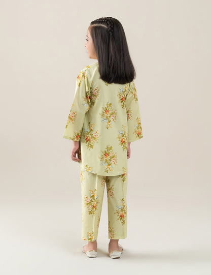 2 PIECE FLORAL PRINTED SUIT
