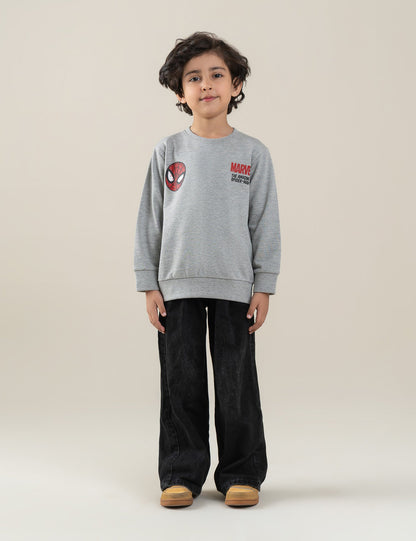 SPIDERMAN GRAPHIC SWEATSHIRT