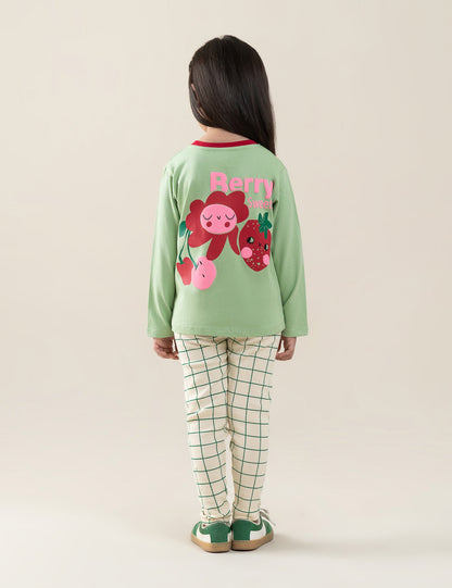 2 PIECE BERRY SWEET GRAPHIC SUIT