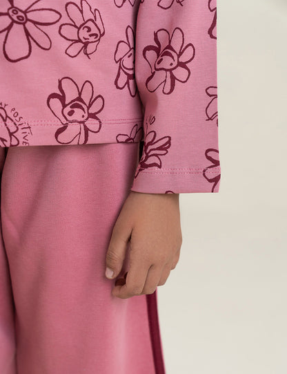 2 PIECE FLORAL PRINTED SUIT