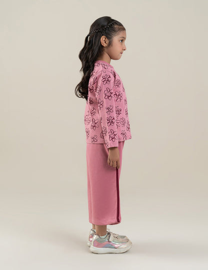 2 PIECE FLORAL PRINTED SUIT