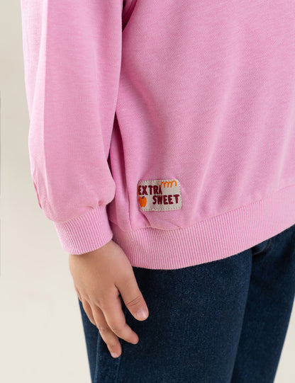 TAKE A JUICE PRINTED SWEATSHIRT