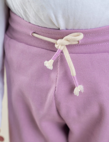 CONTRAST TRIM PANTS