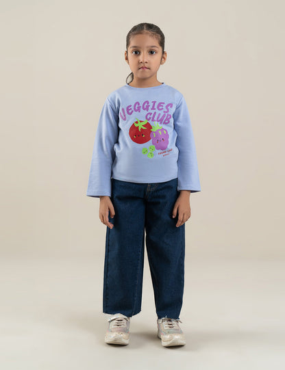 VEGGIES CLUB GRAPHIC T-SHIRT