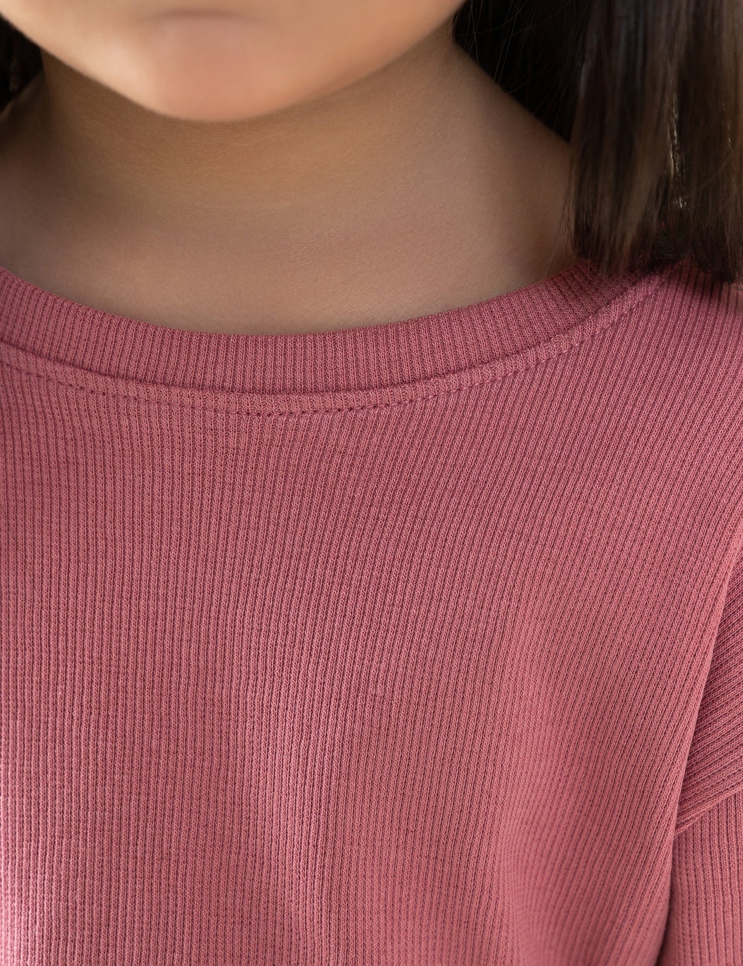 RIBBED T-SHIRT