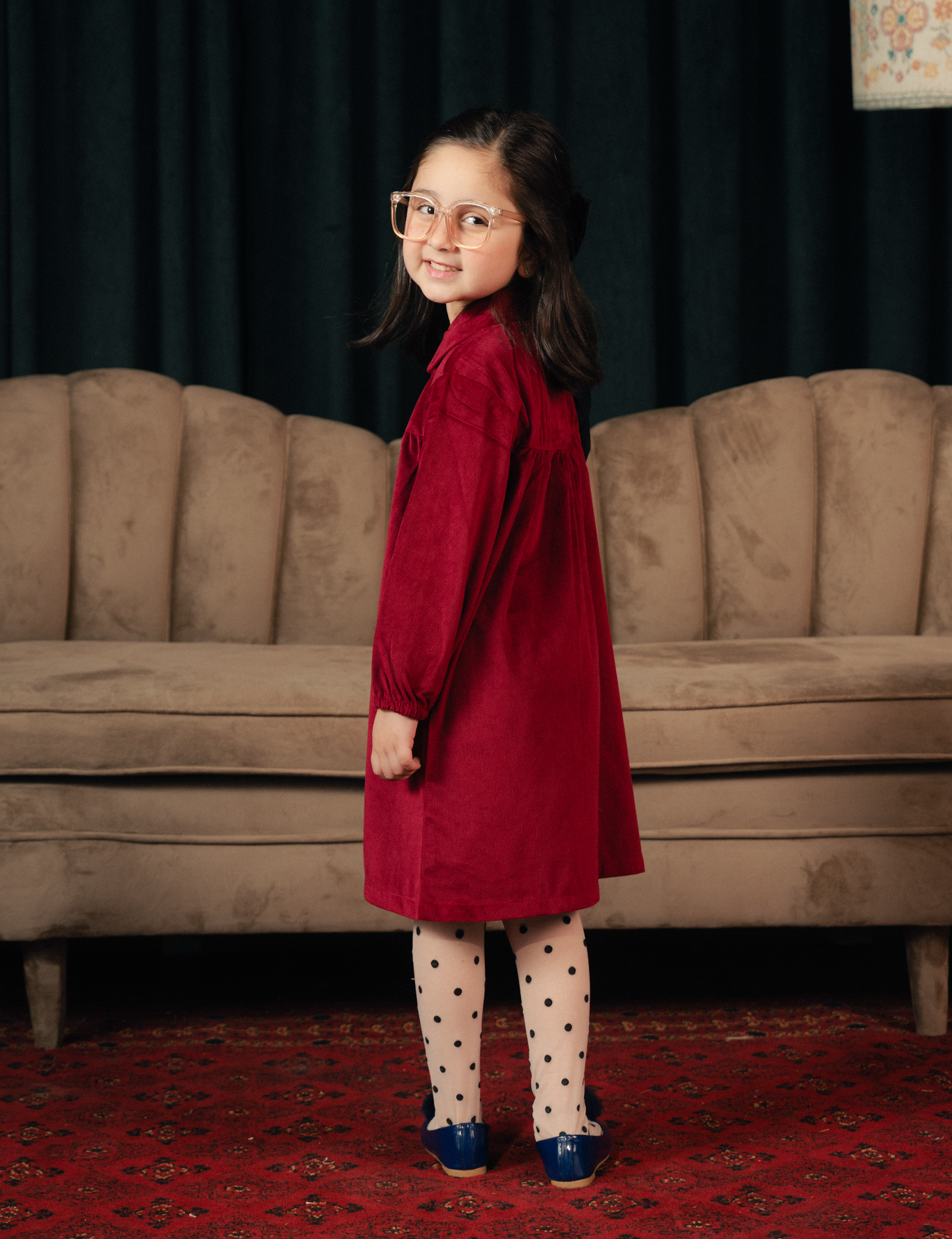 CORDUROY DRESS